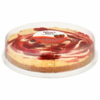 The Father's Table® Strawberry Swirl Cheesecake