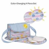 Adora Baby Doll Diaper Bag Set Color Changing Sunny Days 9.5 Inches Harris Teeter