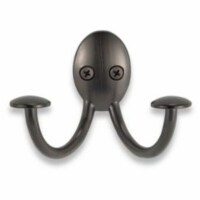 Spectrum Stratford Series™ Venetian Wall Mount Double Hook in Bronze Perspective: Main