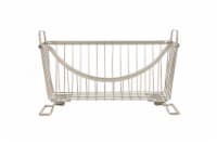 Spectrum Ashley Stacking Basket - Satin Nickel Perspective: Main