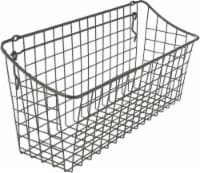 Spectrum Pegboard & Wall Mount Basket - Grey Perspective: Main