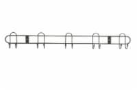 Spectrum Wall Mount 10-Hook All-Purpose Rack - Industrial Gray