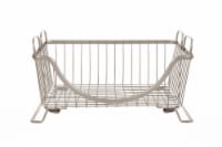 Spectrum Ashley Stacking Tray - Satin Nickel Perspective: Main