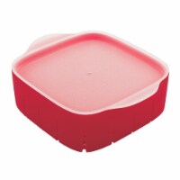 Tovolo Rinse N Store Berry Colander - Red Perspective: Main