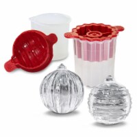 Tovolo Dots & Stripes Ornament Ice Molds Perspective: Main