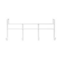 Spectrum Over-the-Door 4-Hook Rack - White
