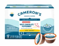 Cameron's Coffee EcoPods, White Chocolate Peppermint Light Roast Perspective: Main