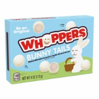 WHOPPERS Malted Milk Balls in Vanilla Flavored Creme Easter Bunny Tails Candy Perspective: Main