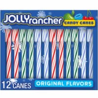 JOLLY RANCHER Assorted Fruit Flavored Christmas Candy Canes Box