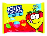 Jolly Rancher Misfits Assorted Fruit Gummi Candy 3.4 oz. - Case Of: 12;