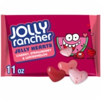 JOLLY RANCHER Assorted Fruit Flavored Jelly Hearts Valentine Candy Bag Perspective: Main