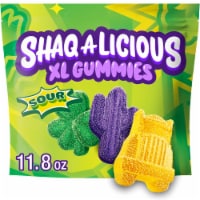 SHAQ-A-LICIOUS XL GUMMIES Sour Chewy Candy Bag Perspective: Main