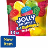 JOLLY RANCHER Gummies Misfits 2-in-1 Fruit Flavored Candy Bag Perspective: Main