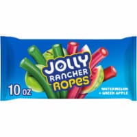 JOLLY RANCHER Ropes Watermelon and Green Apple Flavored Candy Bag Perspective: Main
