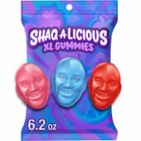 SHAQ-A-LICIOUS XL GUMMIES Original Flavor Chewy Candy Bag Perspective: Main