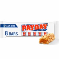 PAYDAY Peanut Caramel Snack Size Candy Bars Perspective: Main