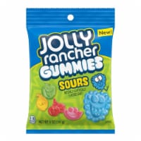 Jolly Rancher Assorted Fruit Sour Gummie Candy 5 - Case Of: 12;