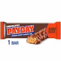 PAYDAY Chocolatey Peanut Caramel King Size Candy Bar Perspective: Main