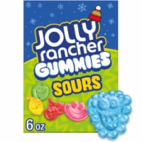JOLLY RANCHER Gummies Sours Assorted Fruit Flavored Christmas Candy Gift Box Perspective: Main