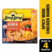 Ling Ling Spicy Miso Chicken Tokyo Style Ramen Frozen Meal