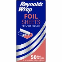 Kroger® Aluminum Foil Pop Ups Individual Sheets Box, 50 ct - Kroger