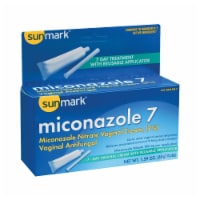 sunmark Miconazole Nitrate Cream Vaginal Antifungal 1.59 oz. Tube