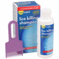 sunmark Piperonyl Butoxide / Pyrethrum Extract Lice Shampoo 4 oz. Bottle