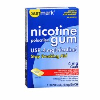 Sunmark Nicotine Polacrilex Gum 4 mg Original