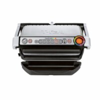 T fal OptiGrill Plus Stainless Steel Indoor Electric Grill 1 ct Jay C Food Stores