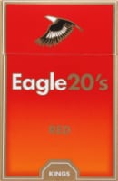 Eagle 20's Red King Cigarettes