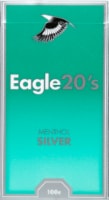 Eagle 20's Menthol Silver 100s Cigarettes