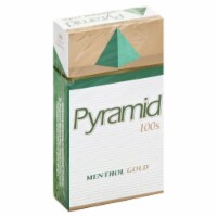 Pyramind Menthol Gold 100s Cigarettes