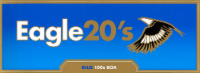 Eagle 20's Blue 100's Cigarettes