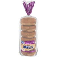 Kroger® Cinnamon Raisin Pre-Sliced Bagels Perspective: Main