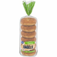 Kroger® Onion Pre-Sliced Bagels Perspective: Main