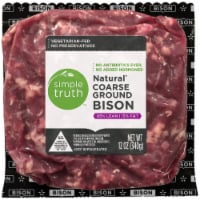 Simple Truth™ 85% Lean Natural Coarse Ground Bison