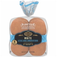 Private Selection® Extra Large White Sandwich Buns Perspective: Main