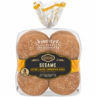 Private Selection® Extra Large Sesame Sandwich Buns Perspective: Main