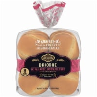 Private Selection® Extra Large Brioche Sandwich Buns Perspective: Main