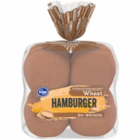 Kroger® Wheat Hamburger Buns Perspective: Main