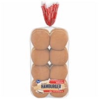 Kroger® White Hamburger Buns Perspective: Main
