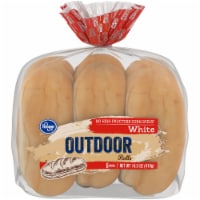 Kroger® White Outdoor Rolls Perspective: Main