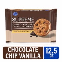 Kroger® Supreme Chocolate Chip Vanilla Creme Sandwich Cookie