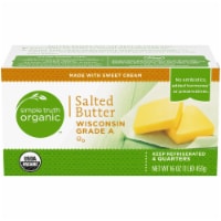 Simple Truth Organic™ Lightly Salted Butter Sticks Perspective: Main