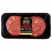 Kroger® Bacon Cheddar Ground Beef Patties Perspective: Main