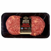 Kroger® Bacon Cheddar Ground Beef Patties Perspective: Main