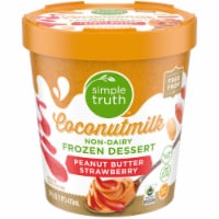 Simple Truth™ Peanut Butter Strawberry Coconut Milk Frozen Dessert Perspective: Main