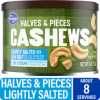 Kroger® Lightly Salted Cashews Halves & Pieces Perspective: Main