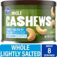 Kroger® Whole Lightly Salted Cashews Perspective: Main