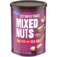 Kroger® Salted with Sea Salt Mixed Nuts Perspective: Main